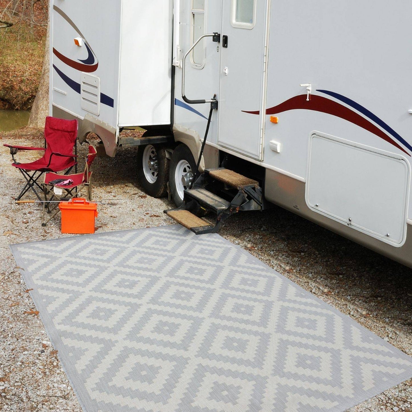 Ecology Outdoor Rug Grey | 100g