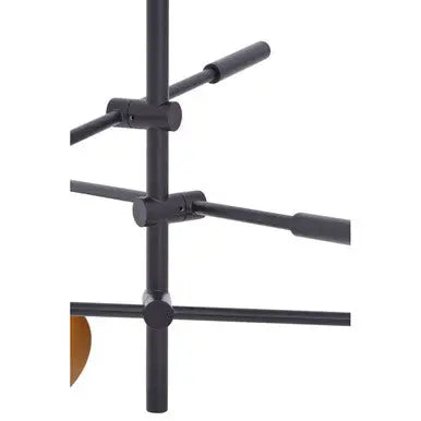 3 Shade Black and Gold Pendant | Linox