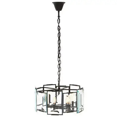 Babylon Black Small 6 Light Chandelier