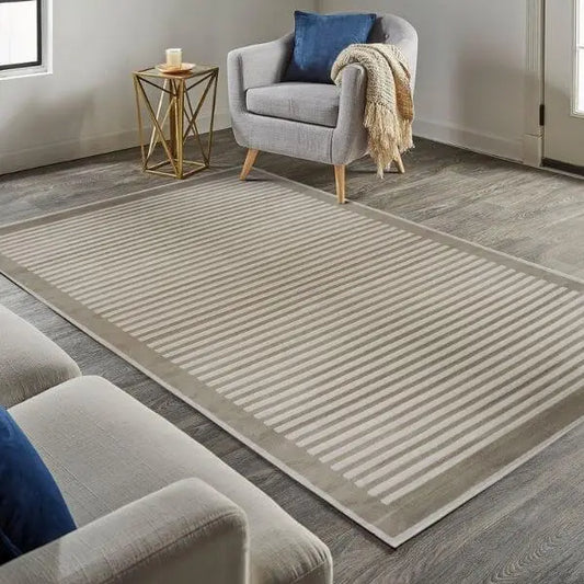 Belgrade Natural Striped Rug