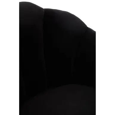 Cefena Peacock Design Scalloped Chair