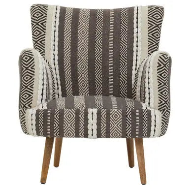 Grey and White Chair | Cefena