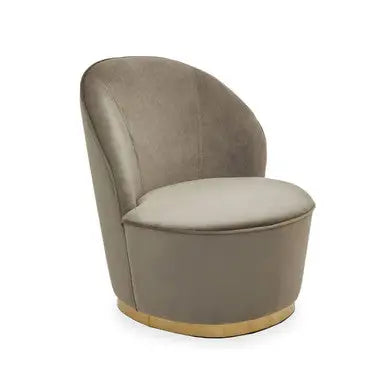 Kids Mink Velvet Gold Base Chair | Tamra
