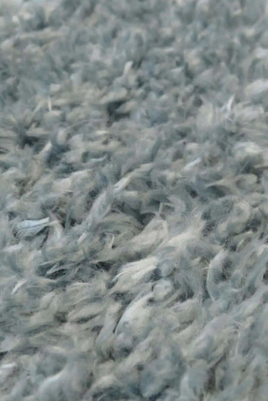 Lagom Duck Egg Blue Shaggy Rug