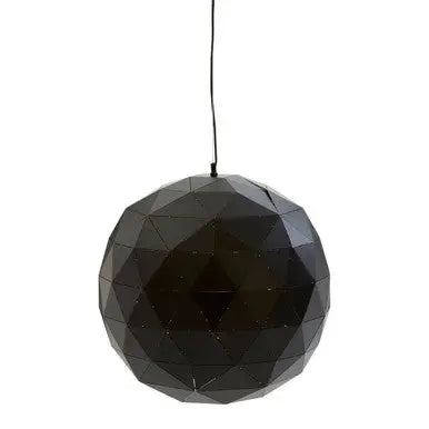 Large Black and Copper Pendant Light | Mateo