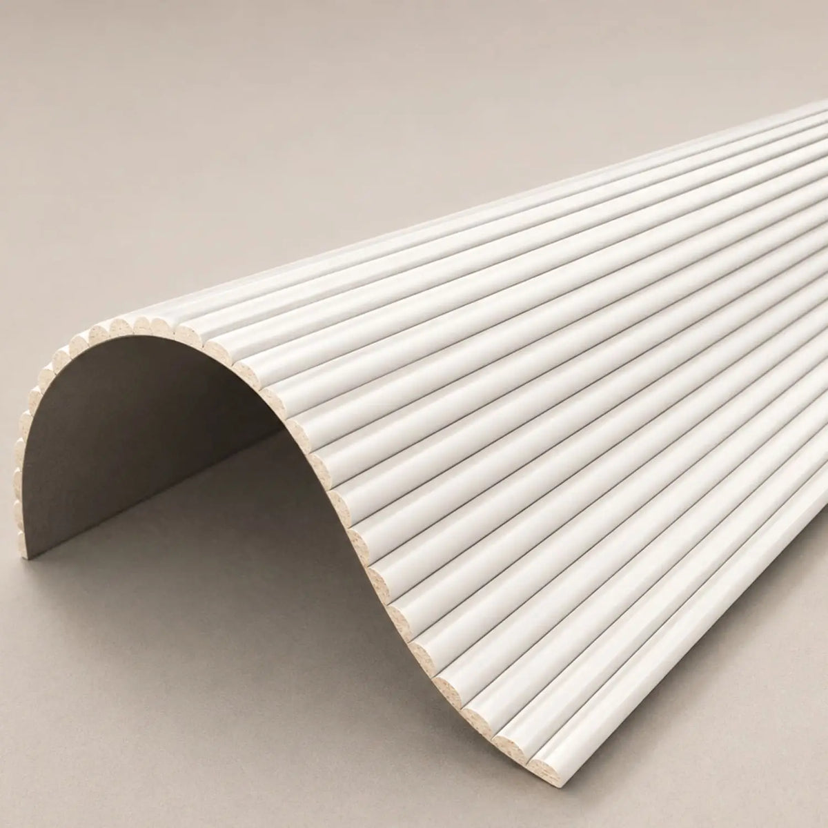 Large Fluted Wall Panels in DIY Primed - Ready To Paint - 240cm x 60cm