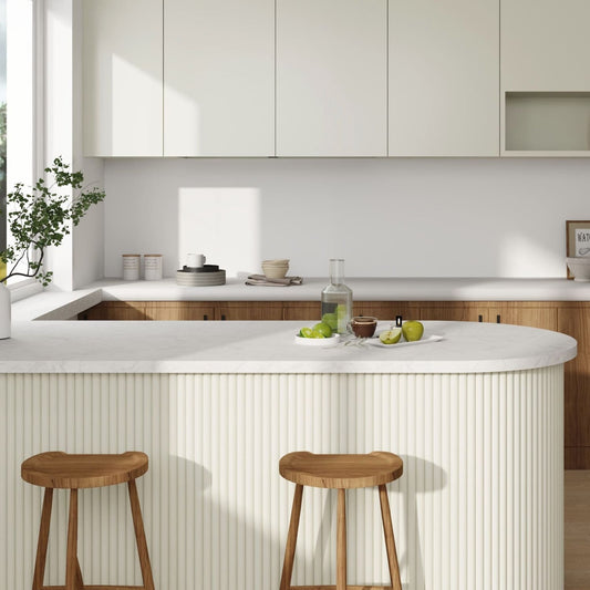 Large Fluted Wall Panels in Scallop - 240cm x 60cm - Wall Panel