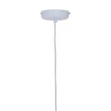 Lavis Teardrop White Pendant Light