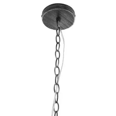Lexington Black and Silver Pendant Light