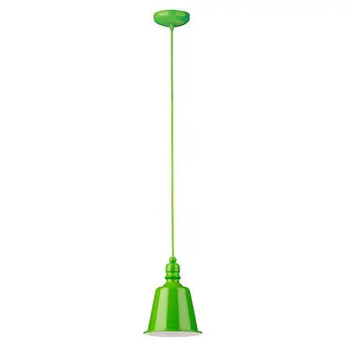Lime Green Pagoda Pendant Light