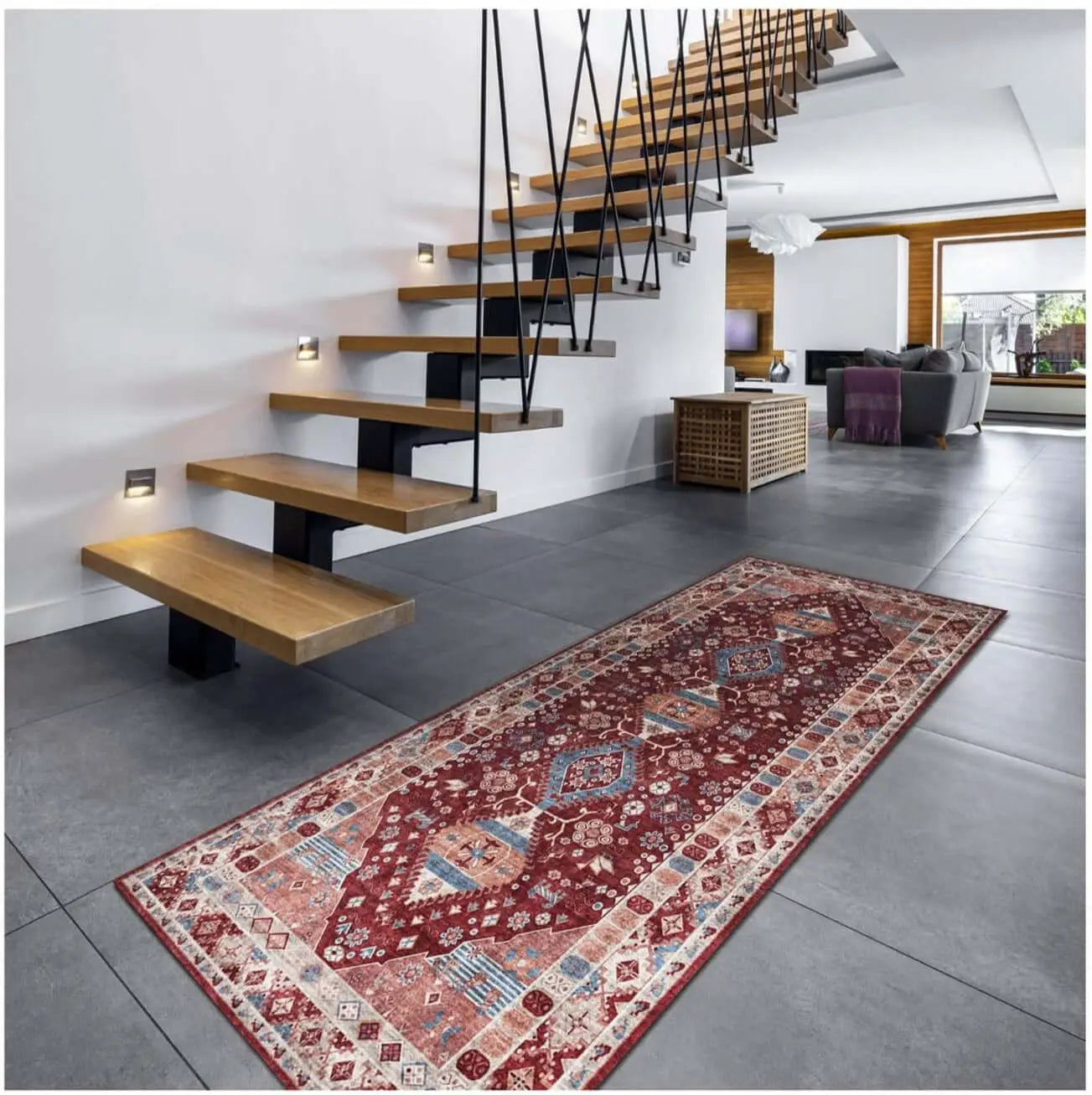 Madar Vintage Washable Rug