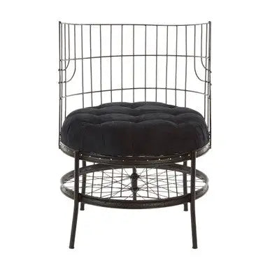 Mantis Black Wheel Design Chair