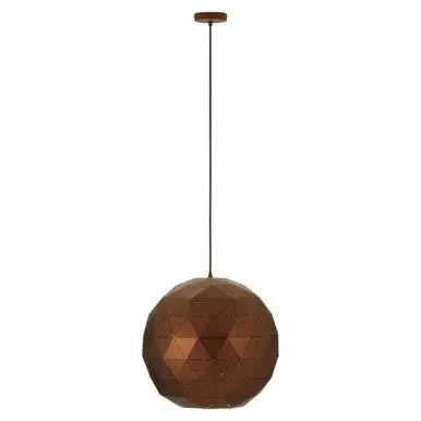 Medium Coffee Finish Pendant Light | Mateo