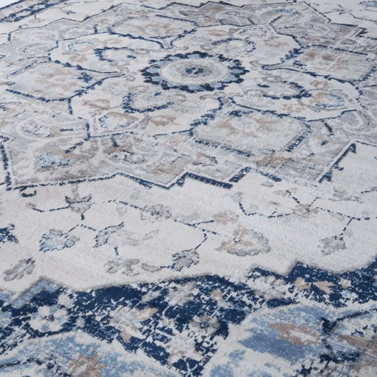 Montana Vintage Navy Rugs | 4000