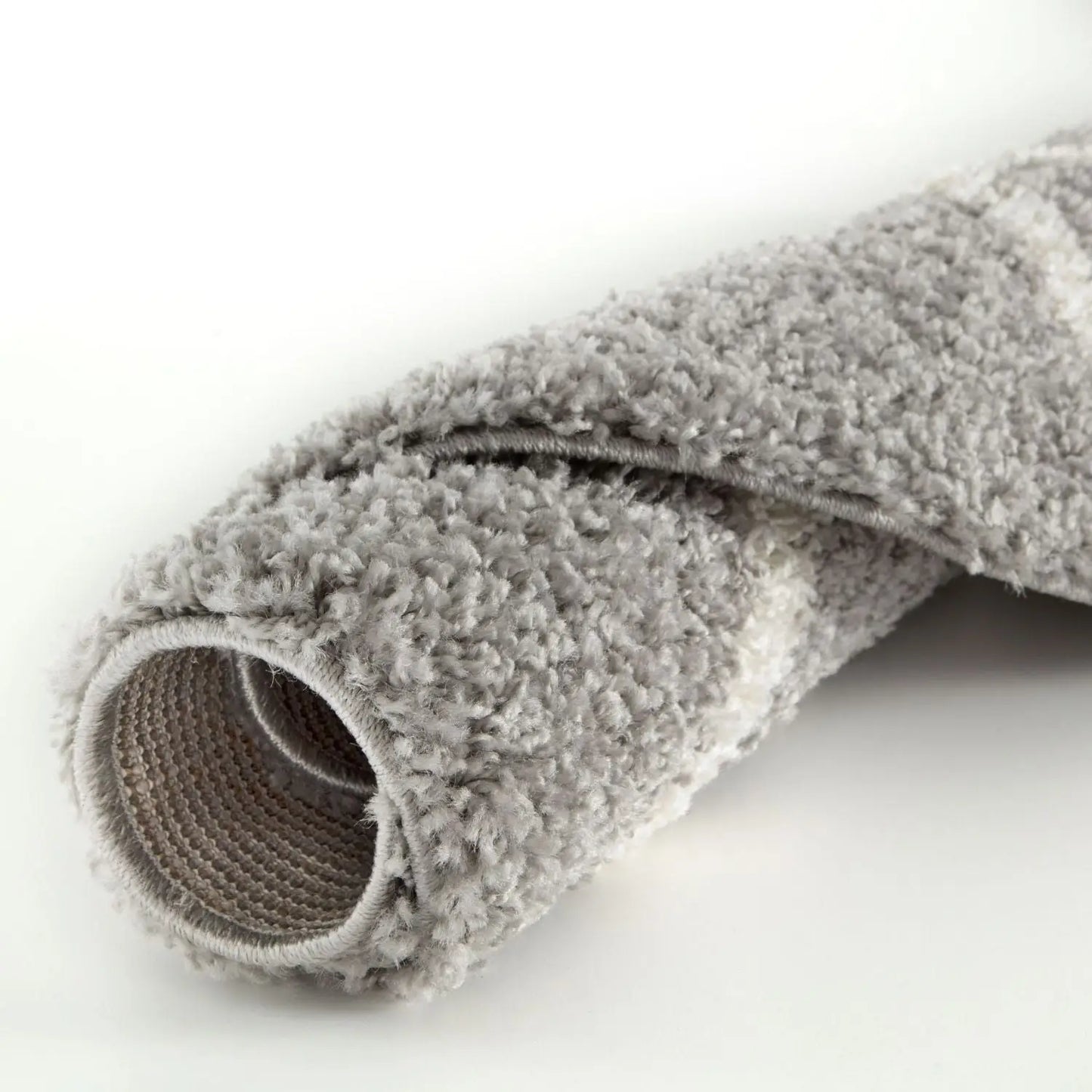 Moroccan Grey Shaggy Rug | 510