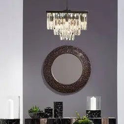 Multi Crystal Pendant Light | Kensington Townhouse