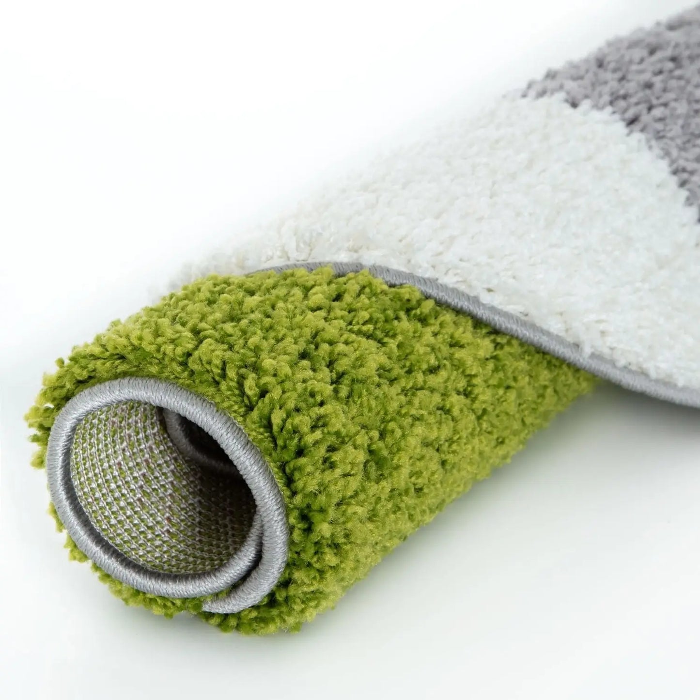 Myshaggy Geometric Green Rug