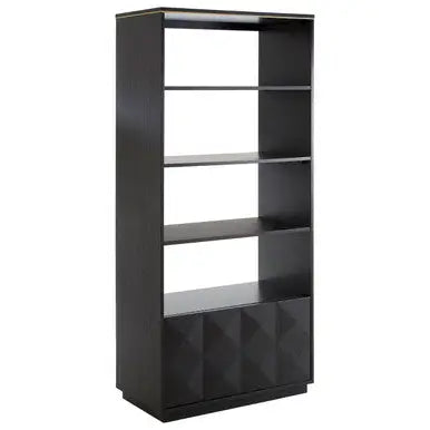 Oak Veneer Shelf Unit | Diamond