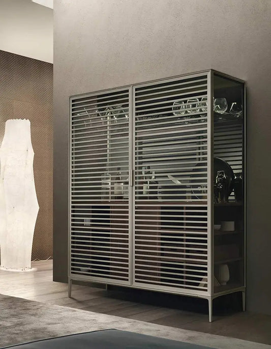 O'Sullivan Wine Sideboard, Wine Storage With Two Doors