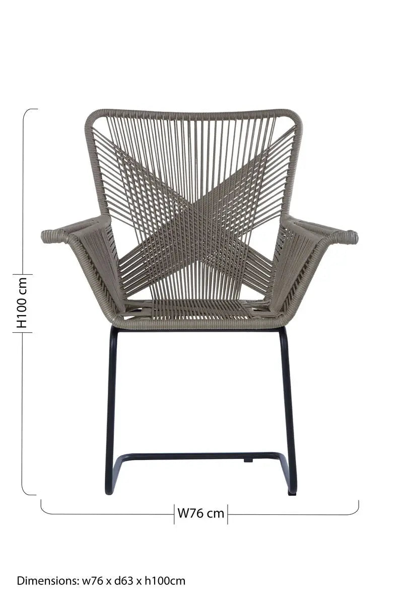 Rattan Effect Chair | Manado