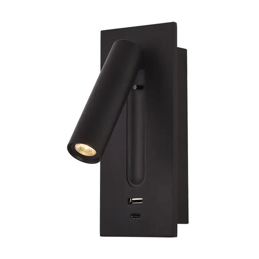 Reading Wall Light with USB Charger & Switch LED Bedside Lamp