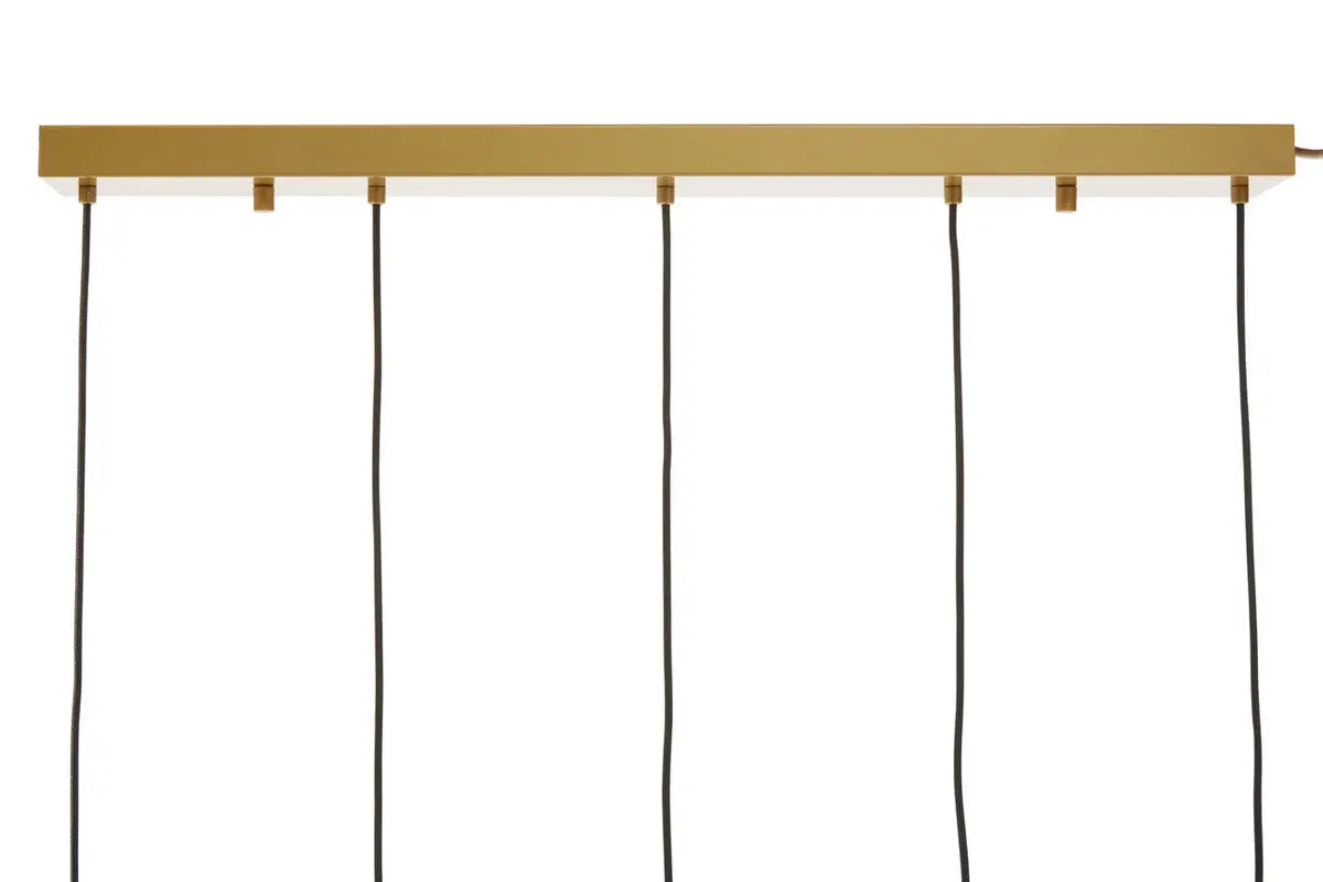 Revive Gold Finish Glass Shades Pendant Light