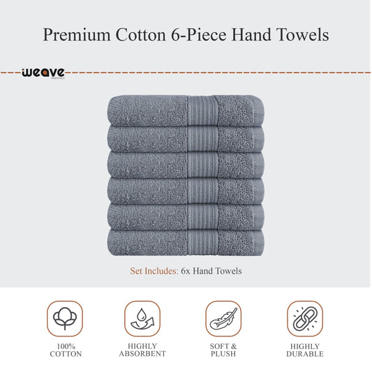 Rhodes Towel Silver 100% Cotton Hotel Quality Soft Super Absorbent Hand Bath Towels Sheets & Face Cloths by OLIVIA