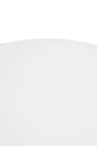 Whitewash Mango Wood Round Coffee Table with Cut-Out Pedestal Base, Walsa