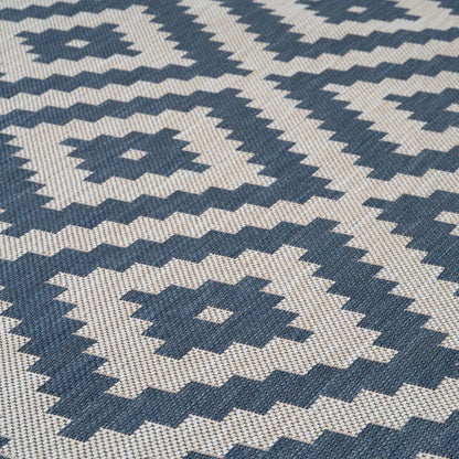 Ecology Outdoor Rug Blue | 100blu