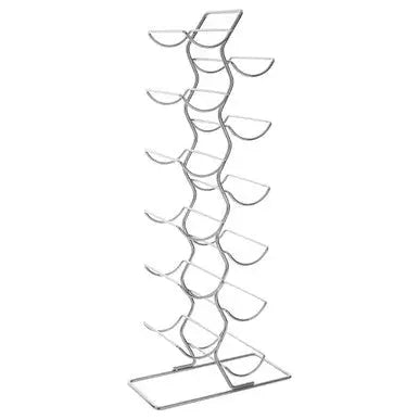 12 Bottles Chrome Wine Rack | Yaxi