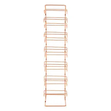 12 Tier Wine Rack with Copper Finish | Wren
