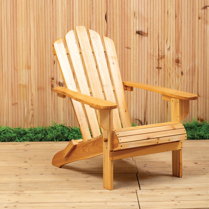 Beauport Natural Wooden Slatted Chair