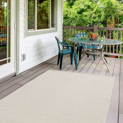Ecology Outdoor Rug Cream | 500c