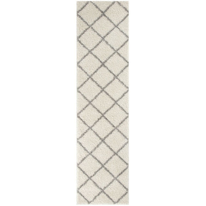 Moroccan Ivory Shaggy Rug | 500