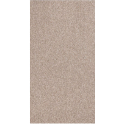Flex Beige Low Pile Solid Rug