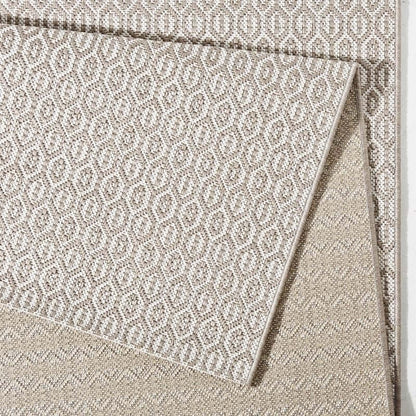 Indoor Outdoor Coin Rug – Geometric Design
