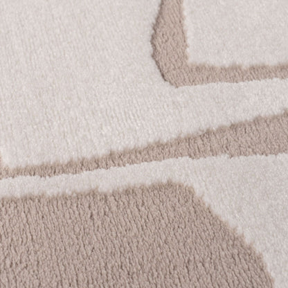 Loft Abstract Beige Rug