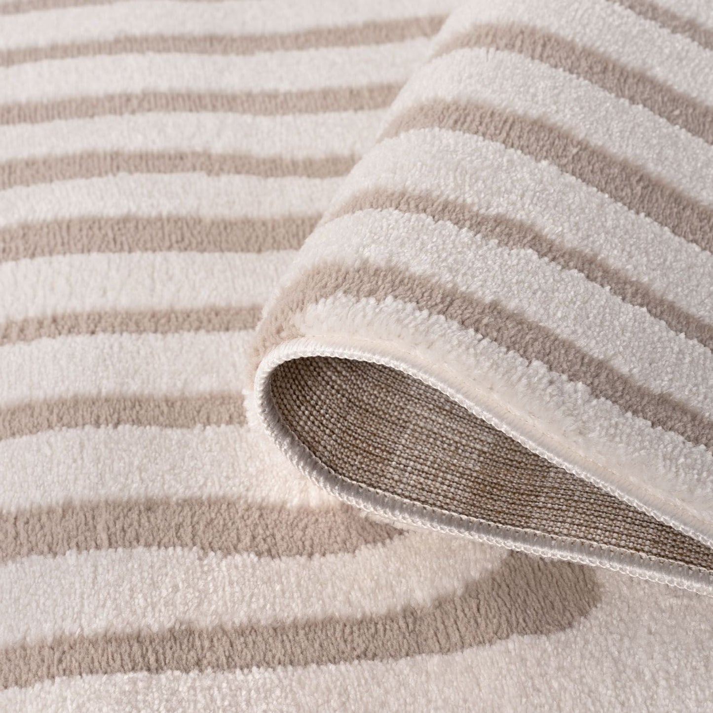 Loft Geometric Beige Rug