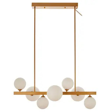 Abira Bronze Finish 7 Light Statement Pendant Light