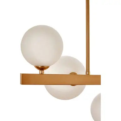 Abira Bronze Finish 7 Light Statement Pendant Light
