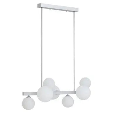 Abira Chrome Finish 7 Light  Statement Pendant Light