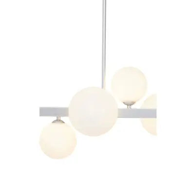 Abira Chrome Finish 7 Light  Statement Pendant Light