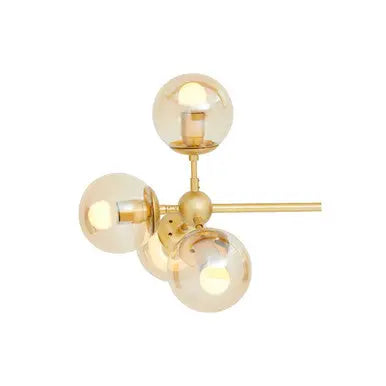 Abira Gold 8 Arm Statement Pendant Light