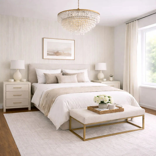 Acoustic Wall Panels in Scallop with White Backing