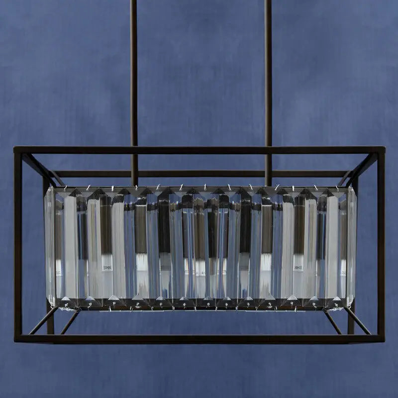 Akiko 4 Bulb Dark Brown Ceiling Light