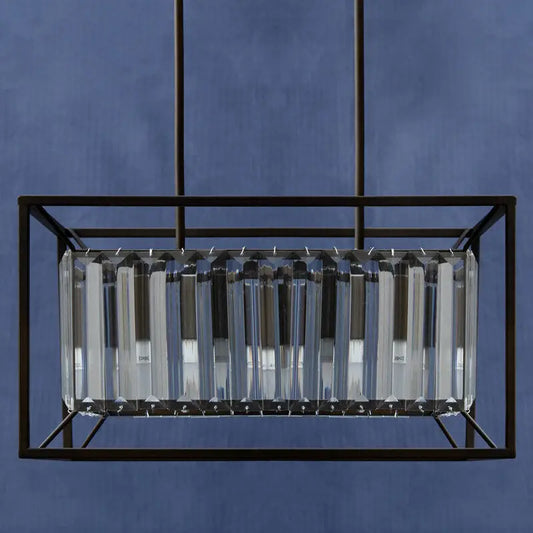Akiko 4 Bulb Dark Brown Ceiling Light