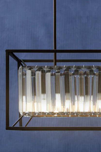 Akiko 4 Bulb Dark Brown Ceiling Light