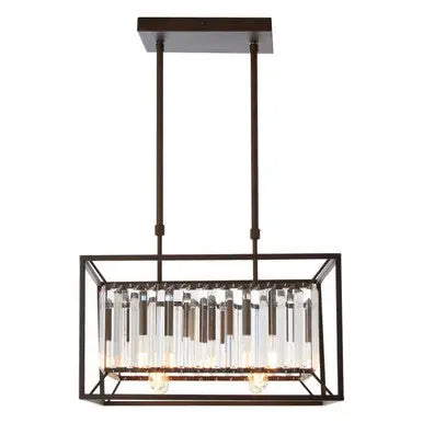 Akiko 4 Bulb Dark Brown Ceiling Light