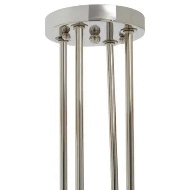 Alexis 8 Light Nickel Finish Statement Pendant Light