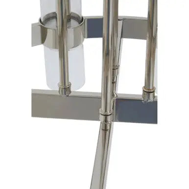 Alexis 8 Light Nickel Finish Statement Pendant Light